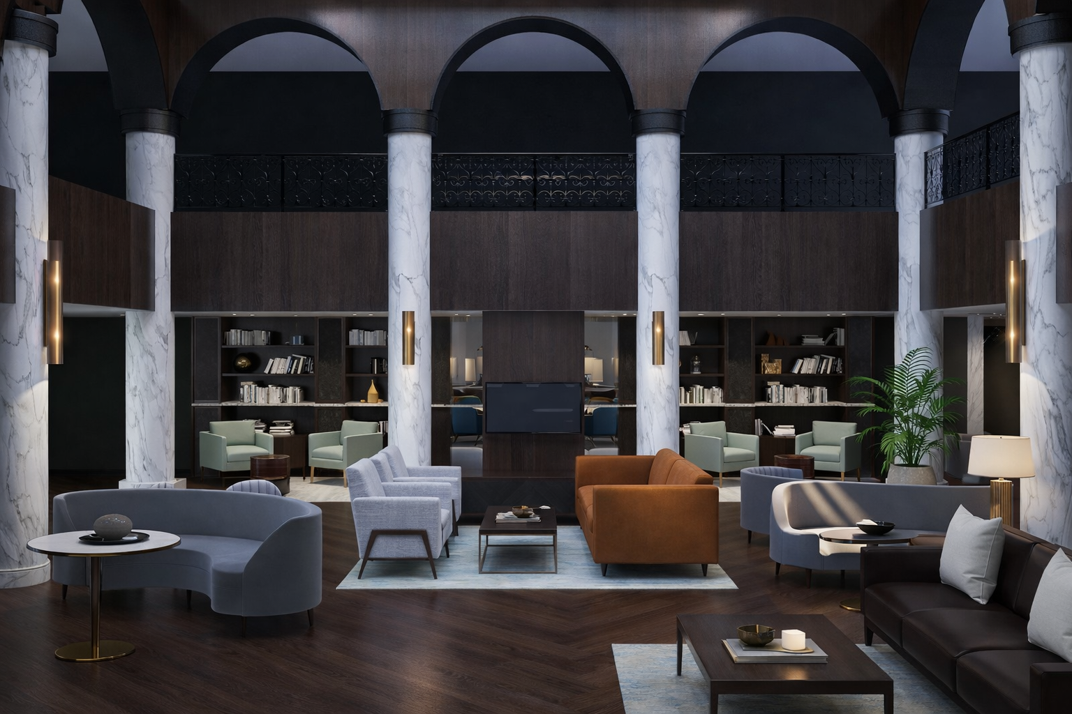 Jefferson Arms Building - AC Marriott Hotel