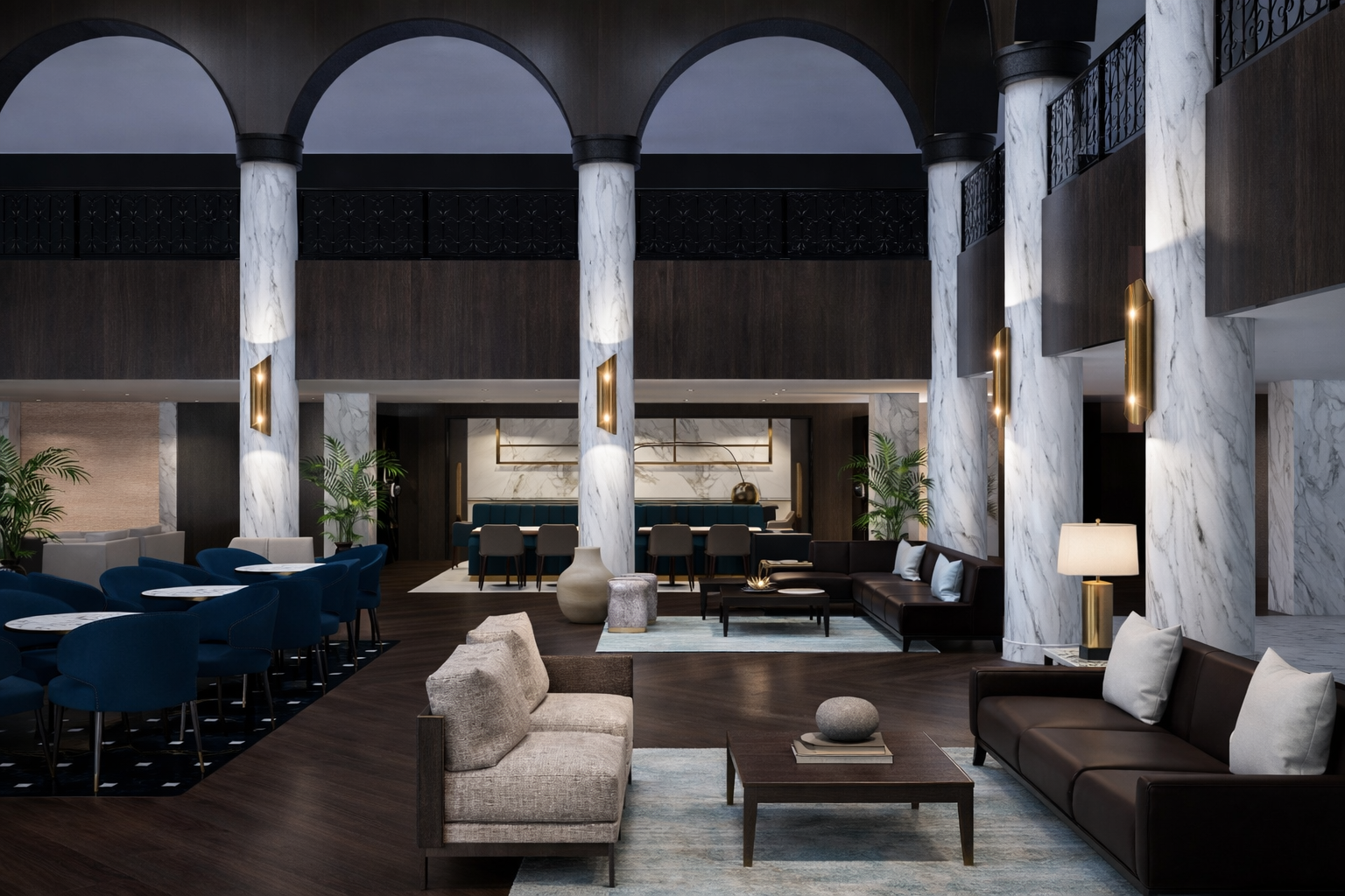 Jefferson Arms Building - AC Marriott Hotel