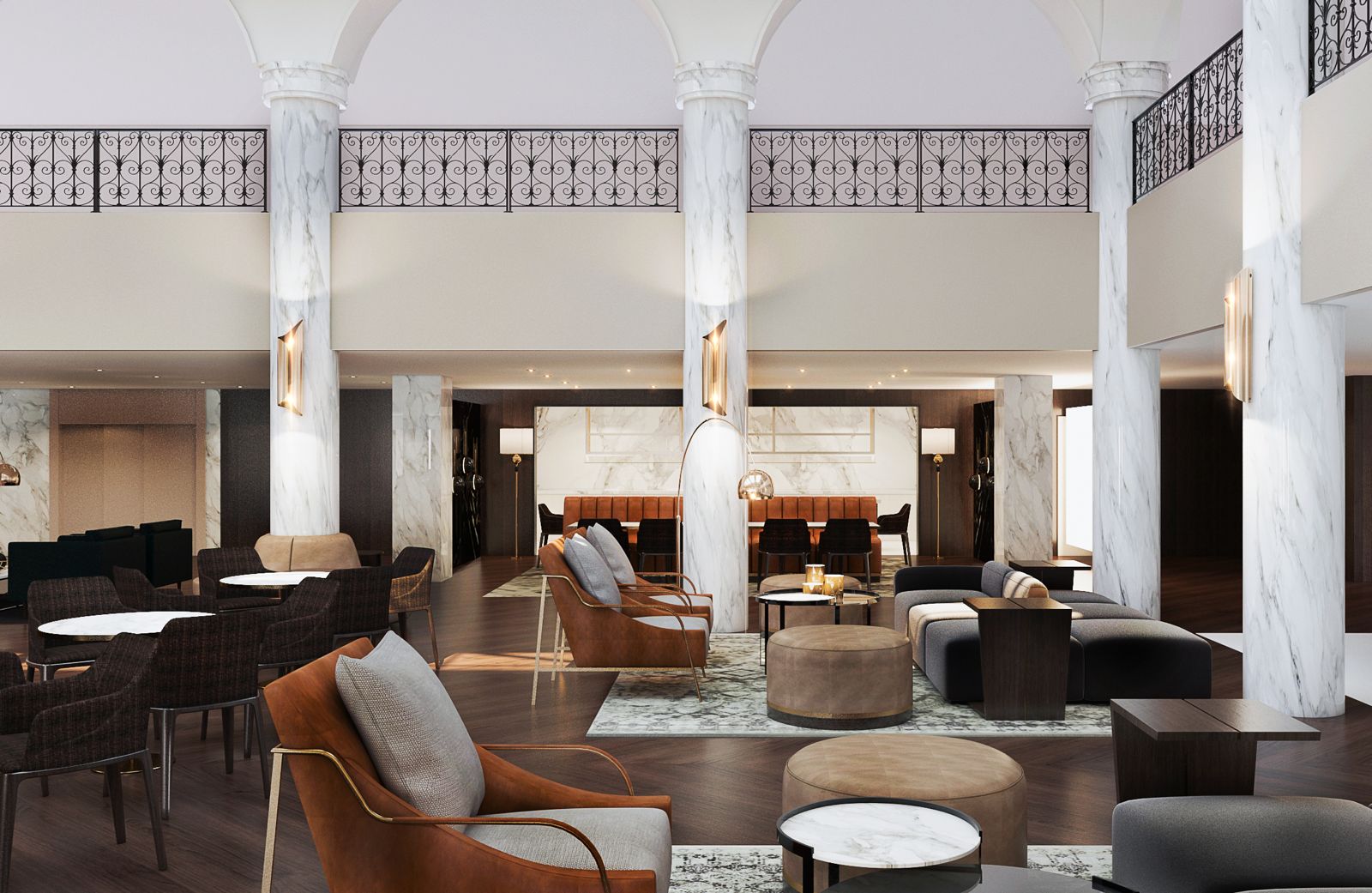 Jefferson Arms Building - AC Marriott Hotel