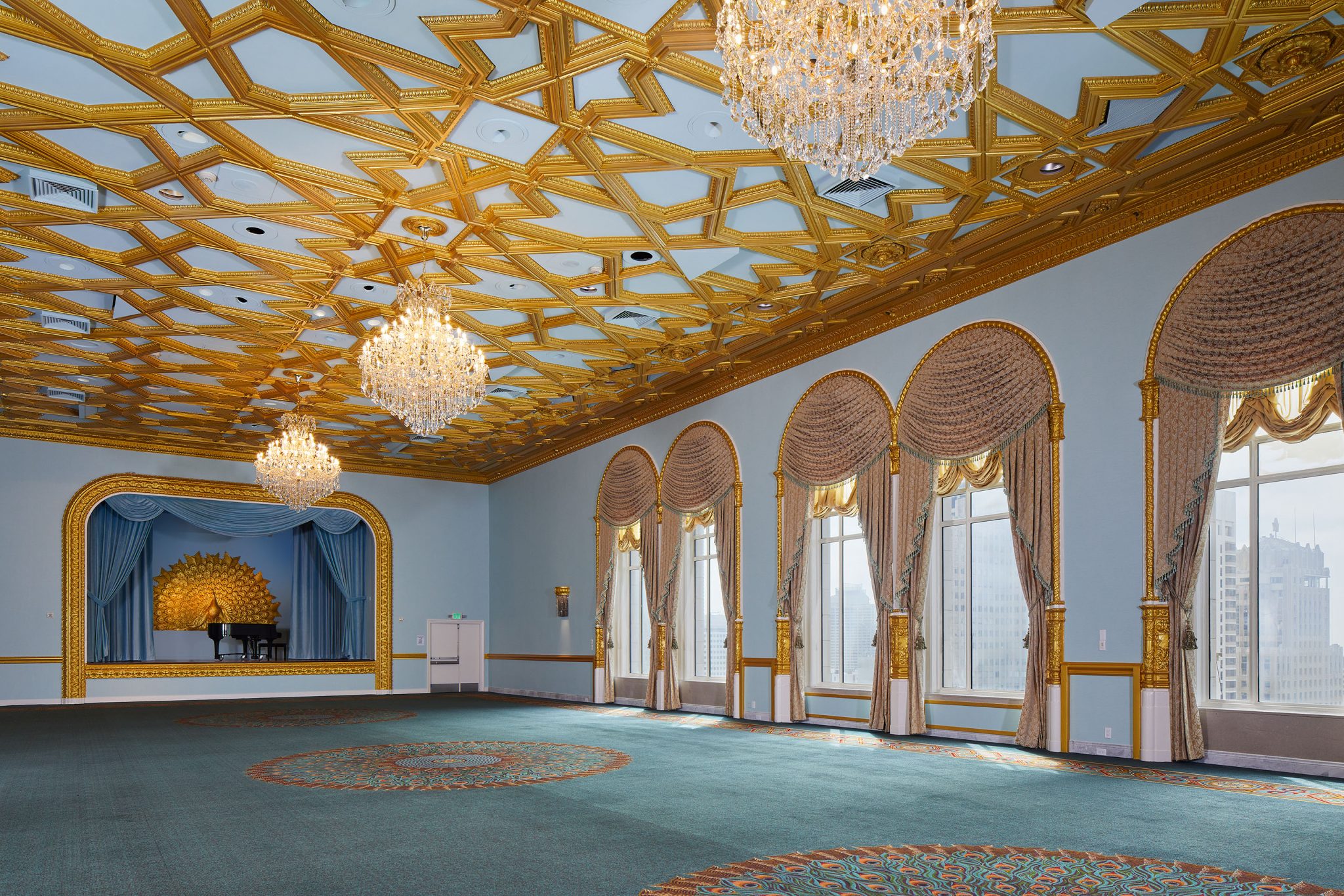 Mark Hopkins Intercontinental Hotel - Peacock Court Ballroom