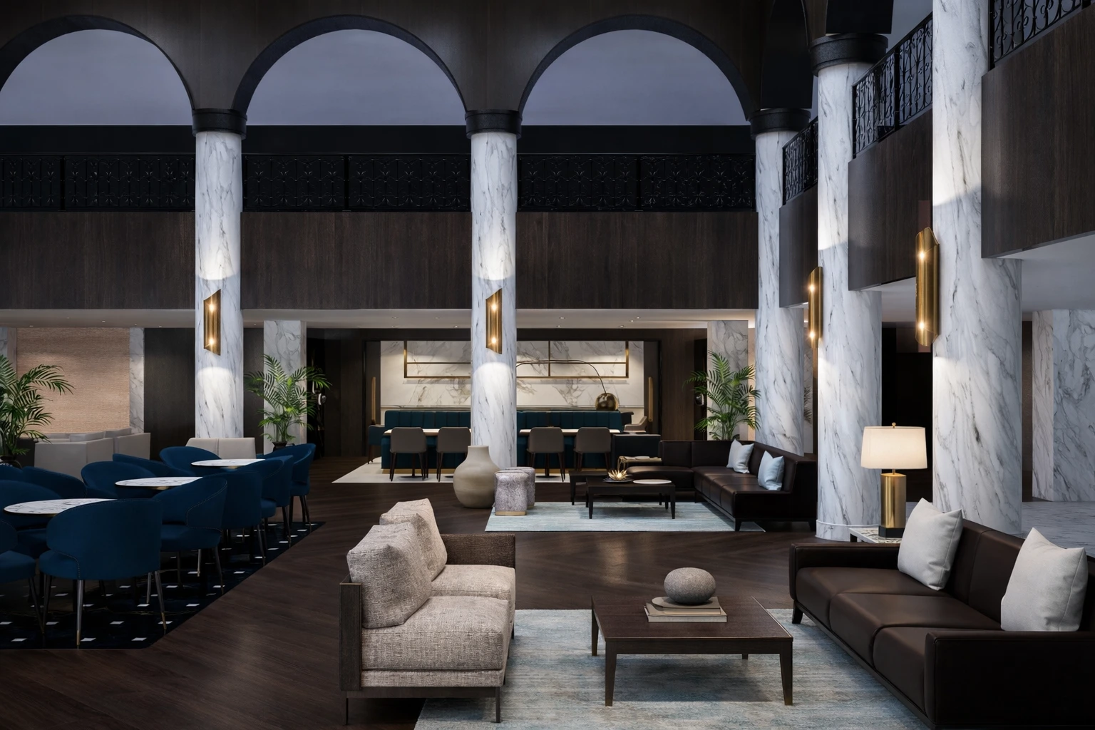 Jefferson Arms Building - AC Marriott Hotel